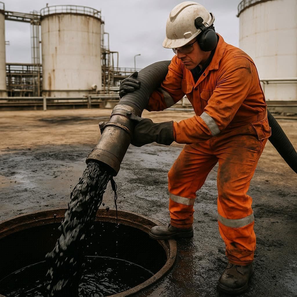Откачка нефтепродуктов в Электрогорске
